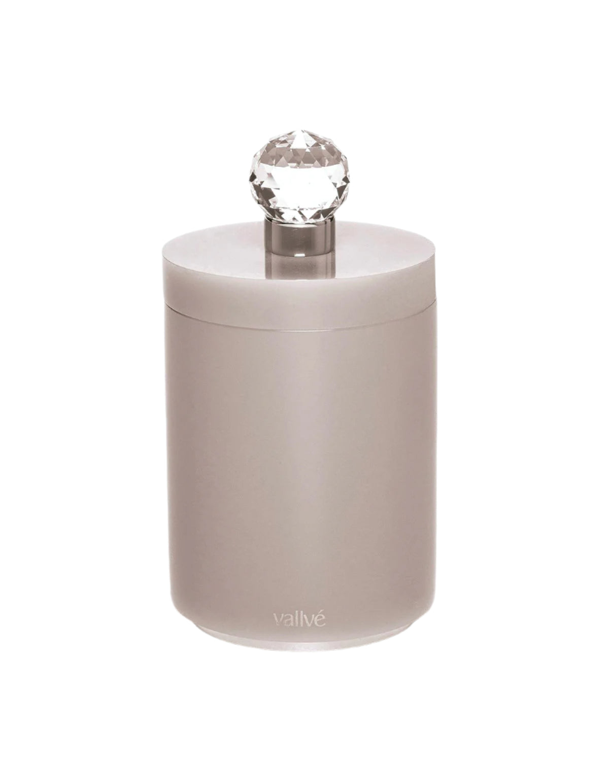 Vallvé Fit swabs holder with swarovski in Mocha resin – photo 2