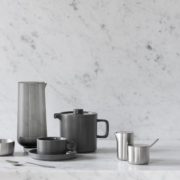 blomus Stainless Steel Sugar Bowl with Lid 3.4Oz