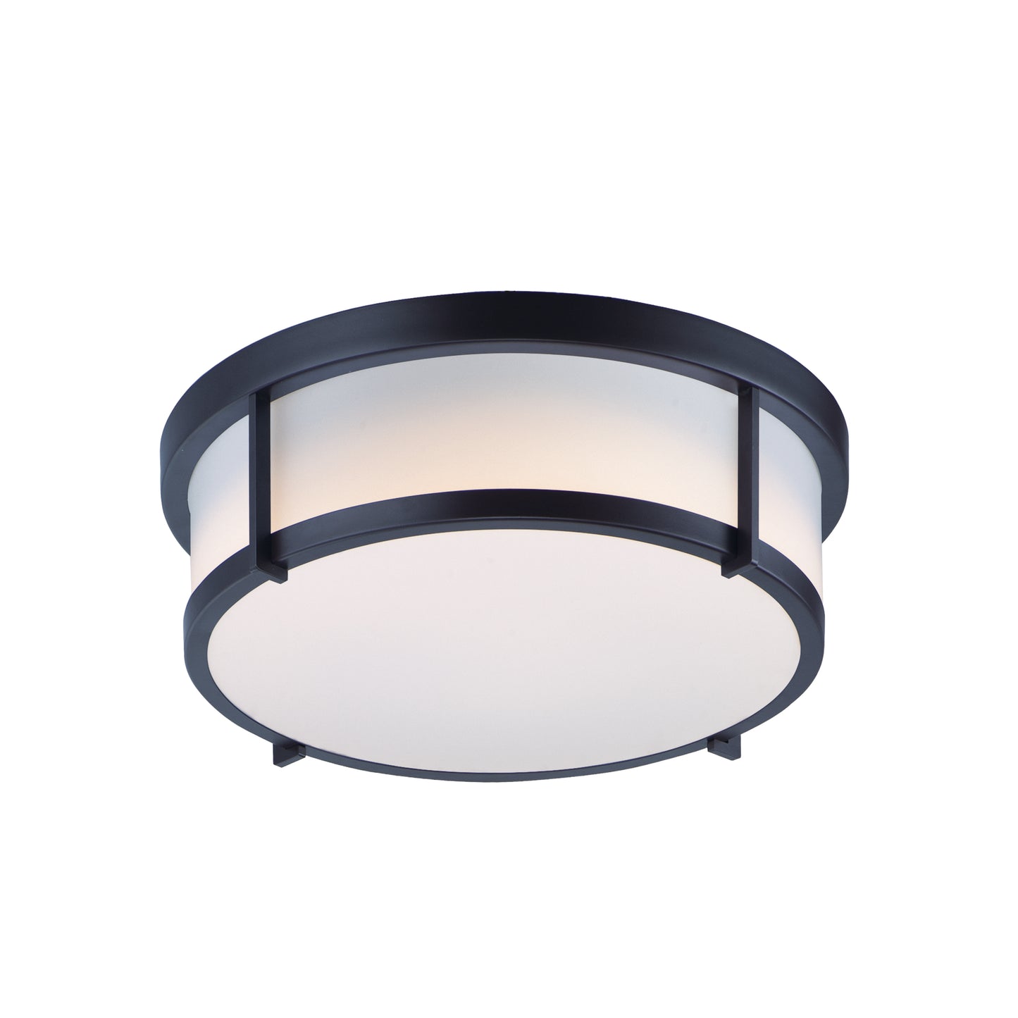 Rogue 13" LED Flush Mount Black by Maxim Lighting