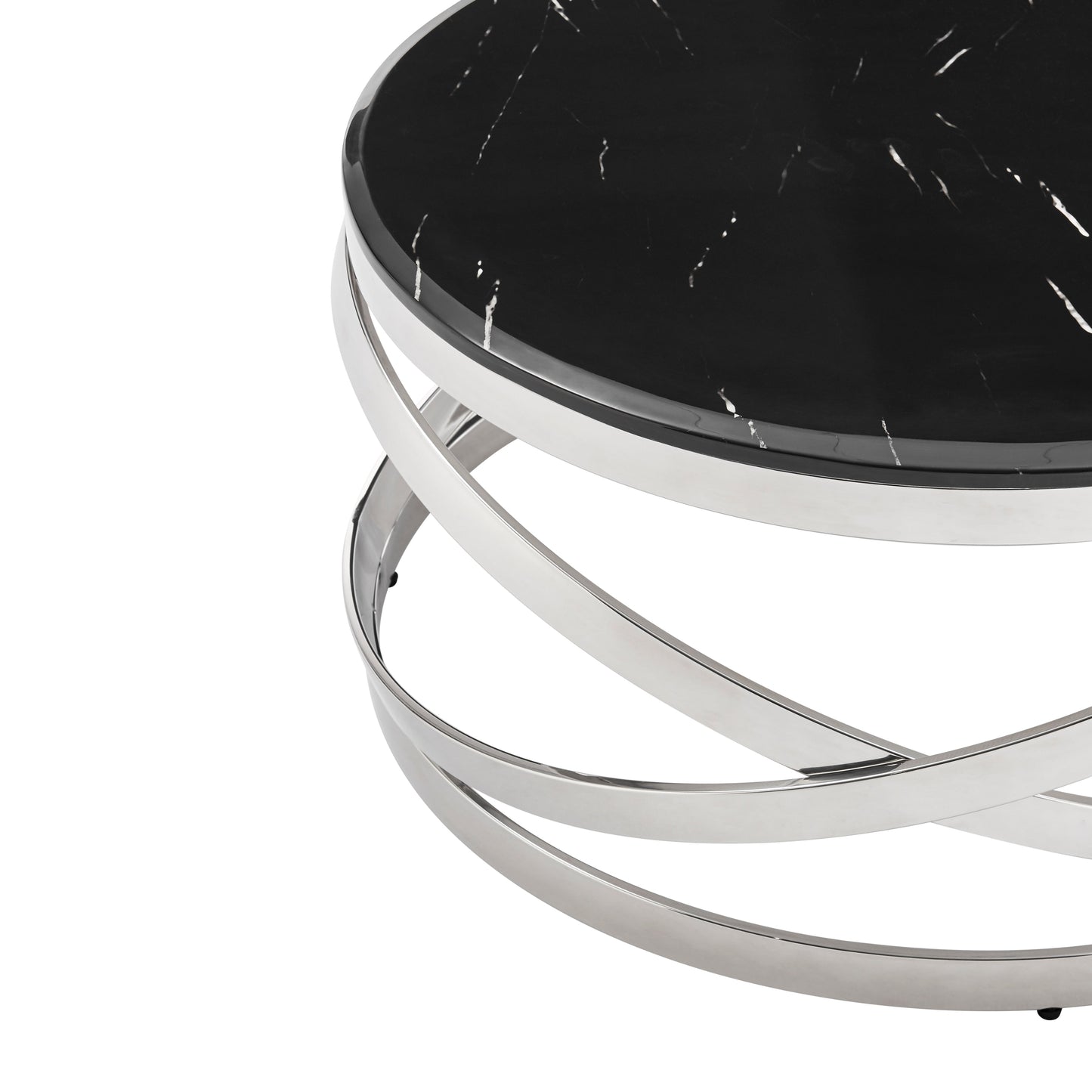 Aurora Chic Coffee Table - Finesse Decor CT-3301-BC