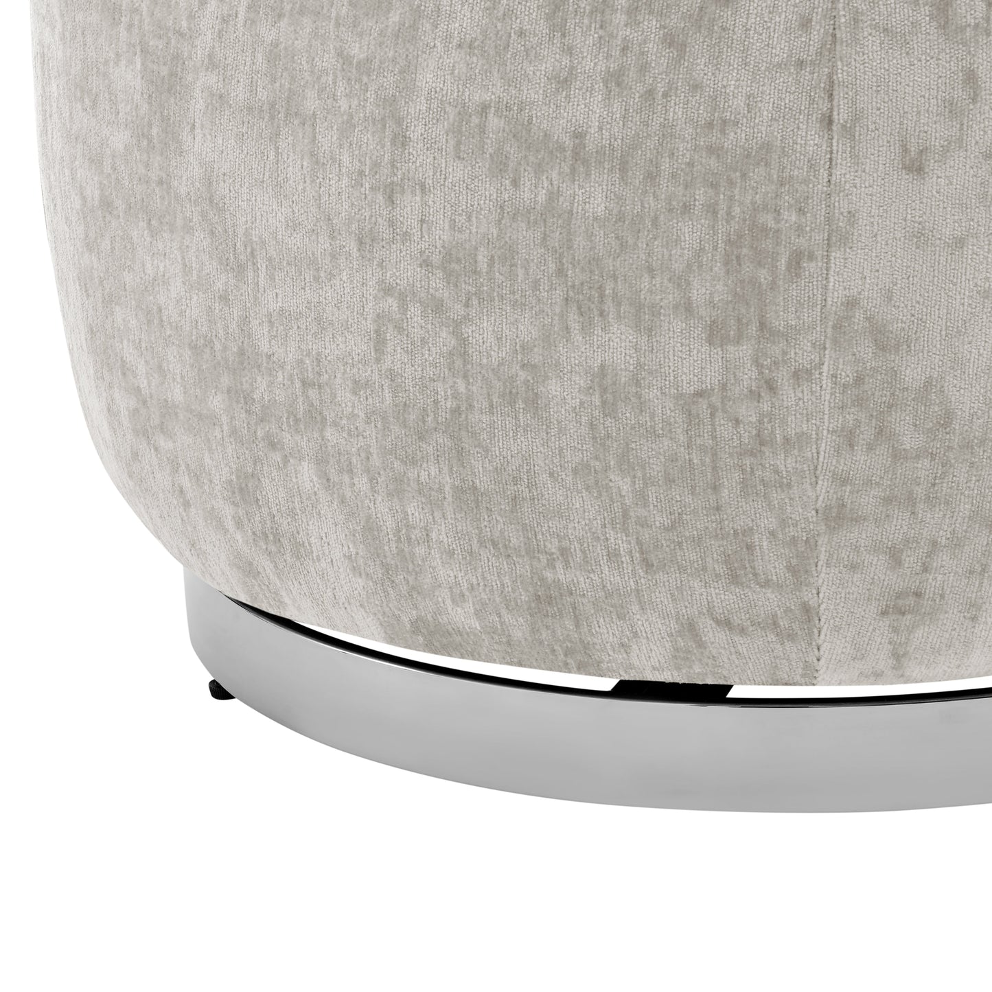 Elegant Swirl Swivel Accent Chair - Finesse Decor AC-33013-GC