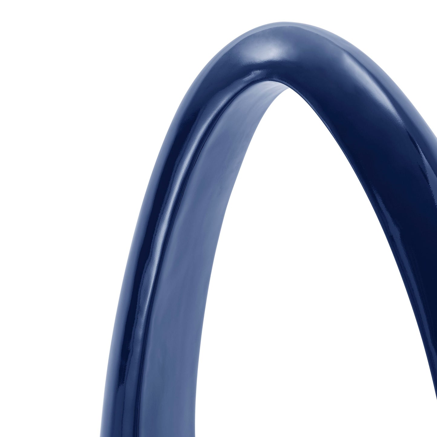 Mandolin Large Floor Vase Sculpture Glossy Blue by Finesse Decor C22-BL