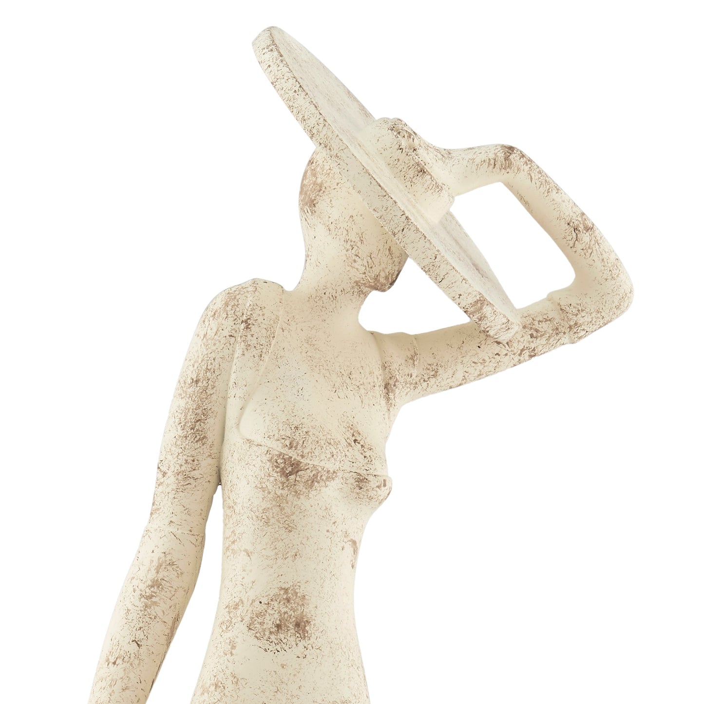 Eliza Sculpture Marble Stone Finish by Finesse Decor C-0421-4-STN