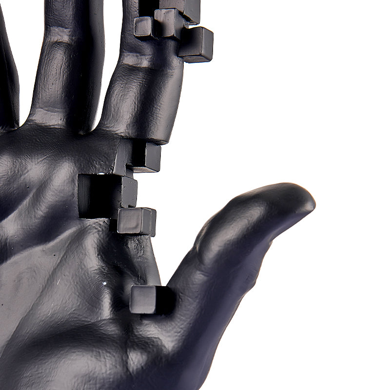 Pixel Hand Matte Black by Finesse Decor HP-P25-MB