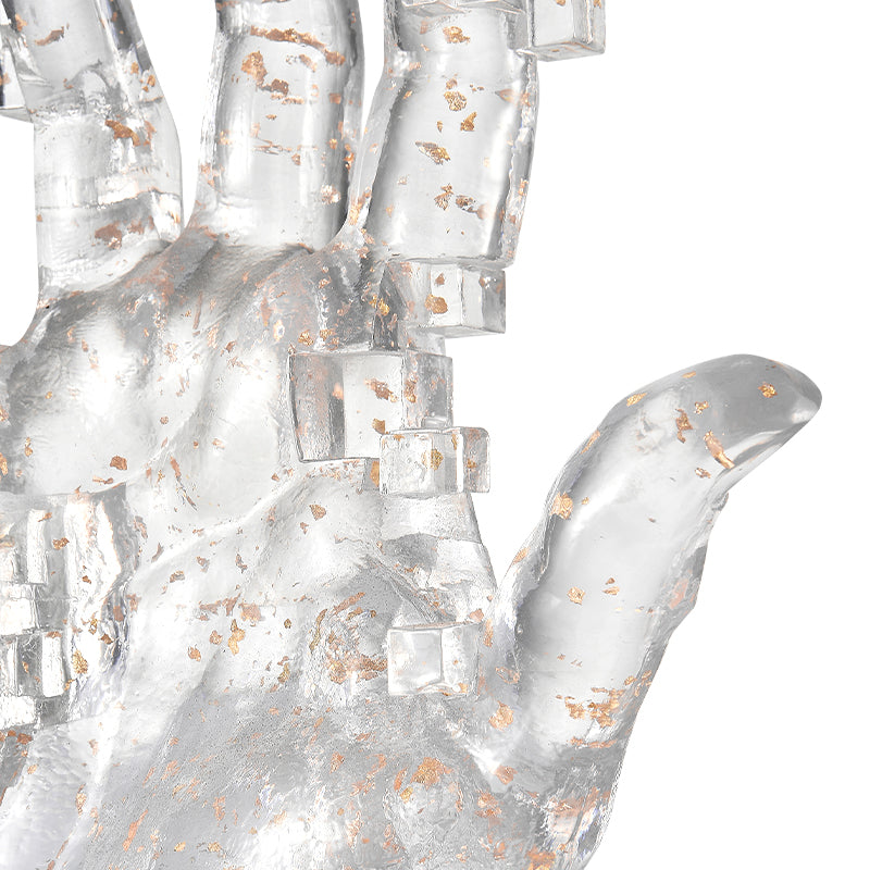 Pixel Hand Clear Mix Gold by Finesse Decor HP-P25-MG