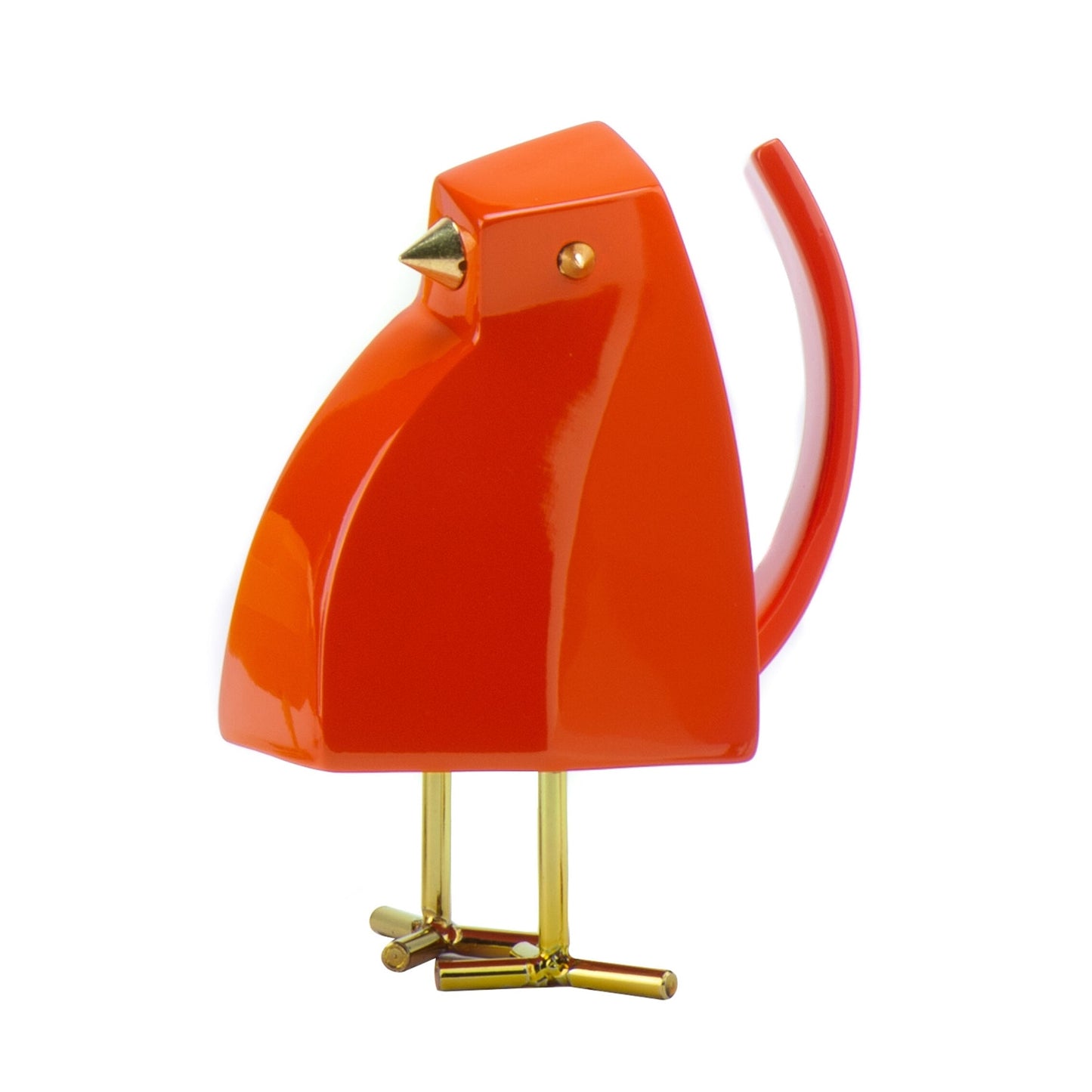 Bird Sculpture Large Orange by Finesse Decor C-BIRD-2L