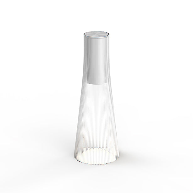 Pablo Designs Candel Table Lamp dimensional view with scale reference
