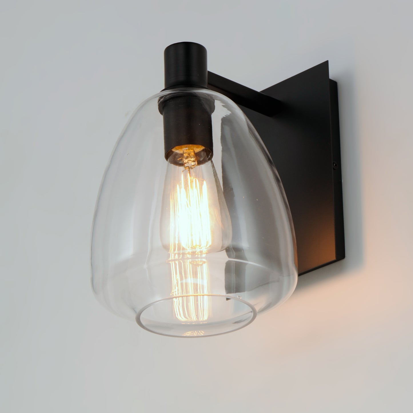 Babylon Wall Sconce Black by Maxim Lighting