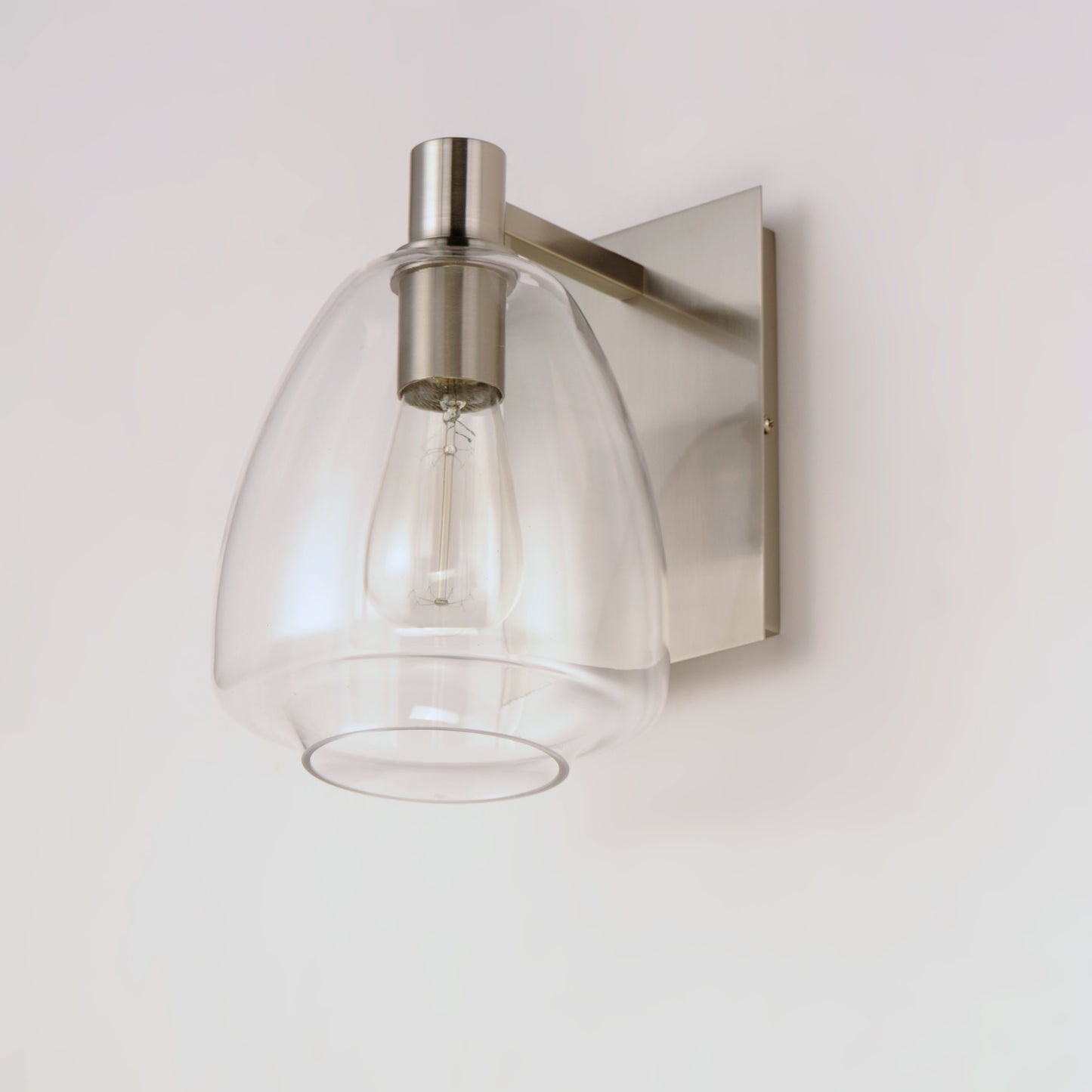 Babylon Wall Sconce Satin Nickel by Maxim Lighting