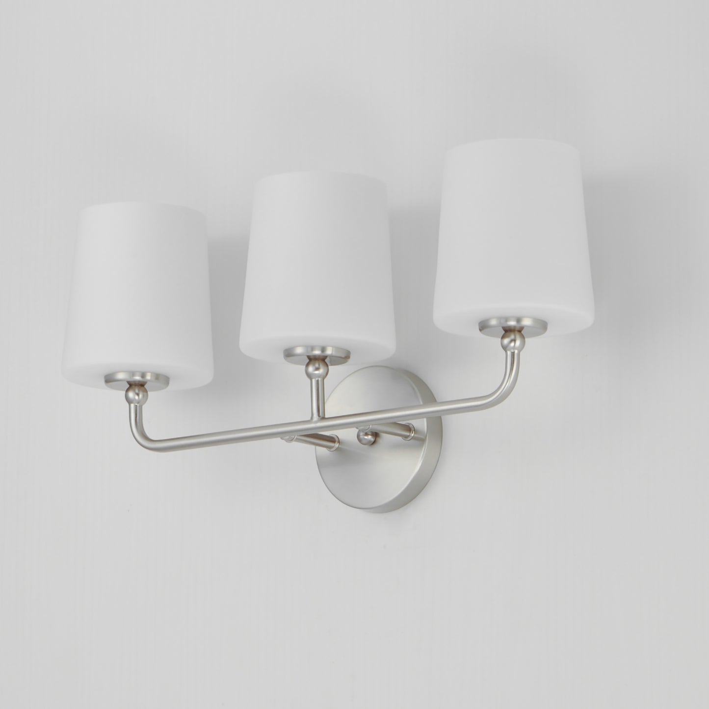 Bristol 3-Light Bath Vanity Satin Nickel by Maxim Lighting