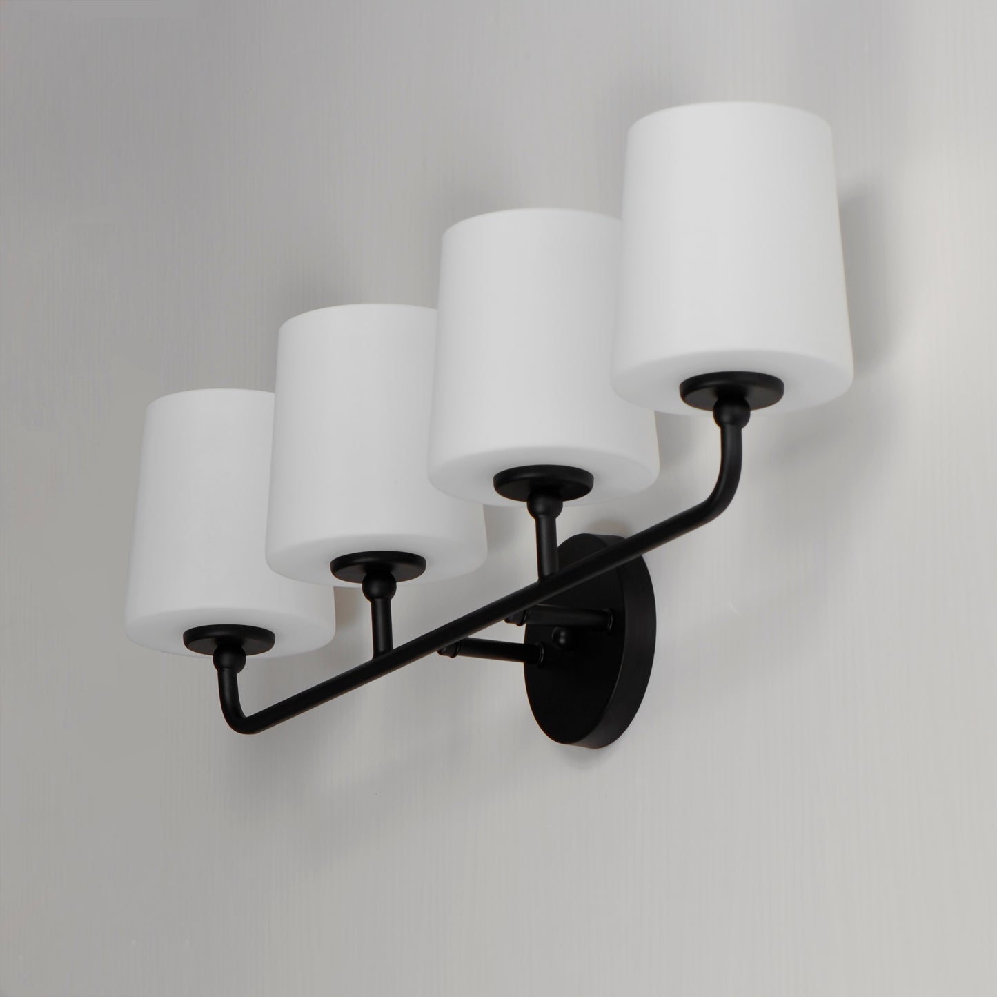 Bristol 4-Light Bath Vanity Black by Maxim Lighting