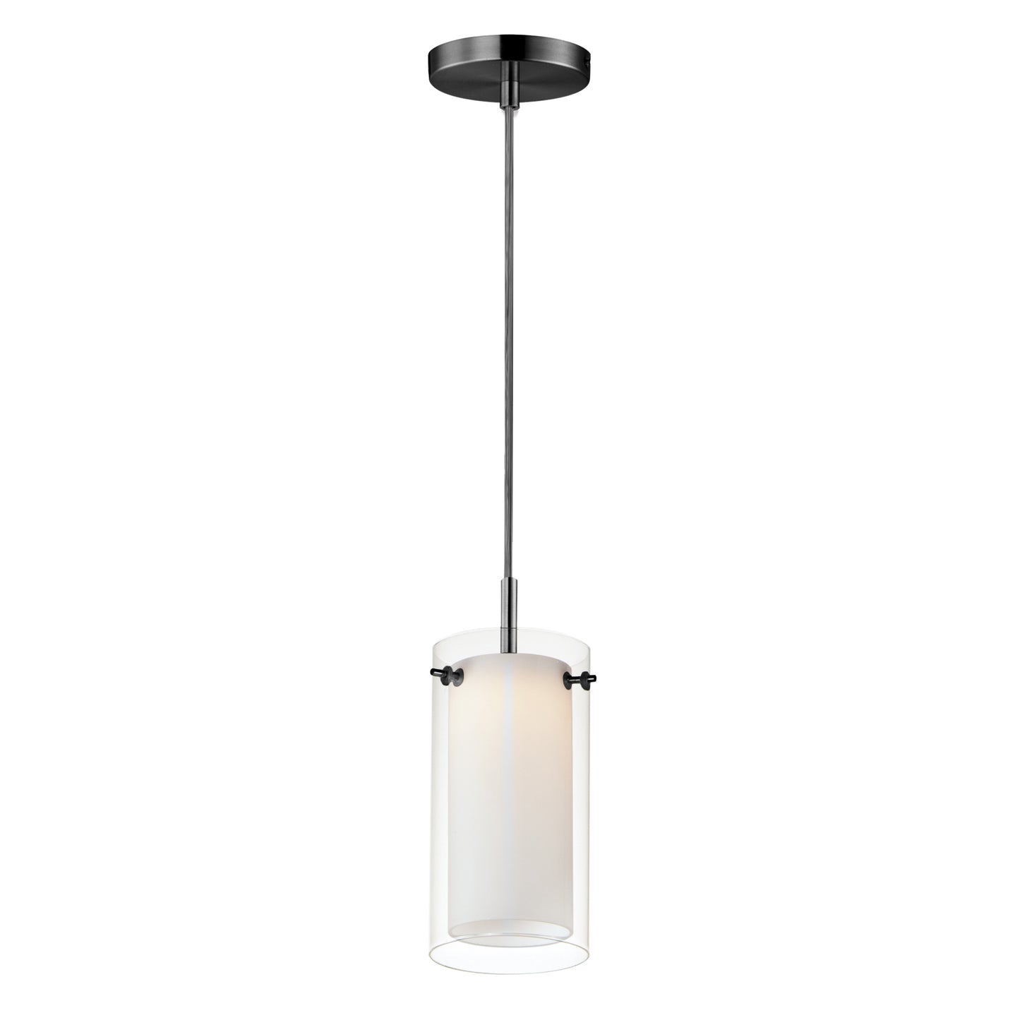 Duo Mini LED Pendant Black by Maxim Lighting