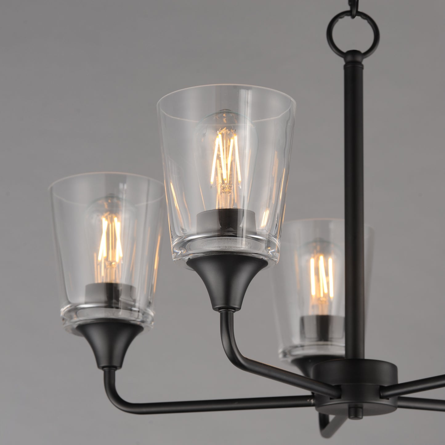 Hudson 5-Light Chandelier Black by Maxim Lighting