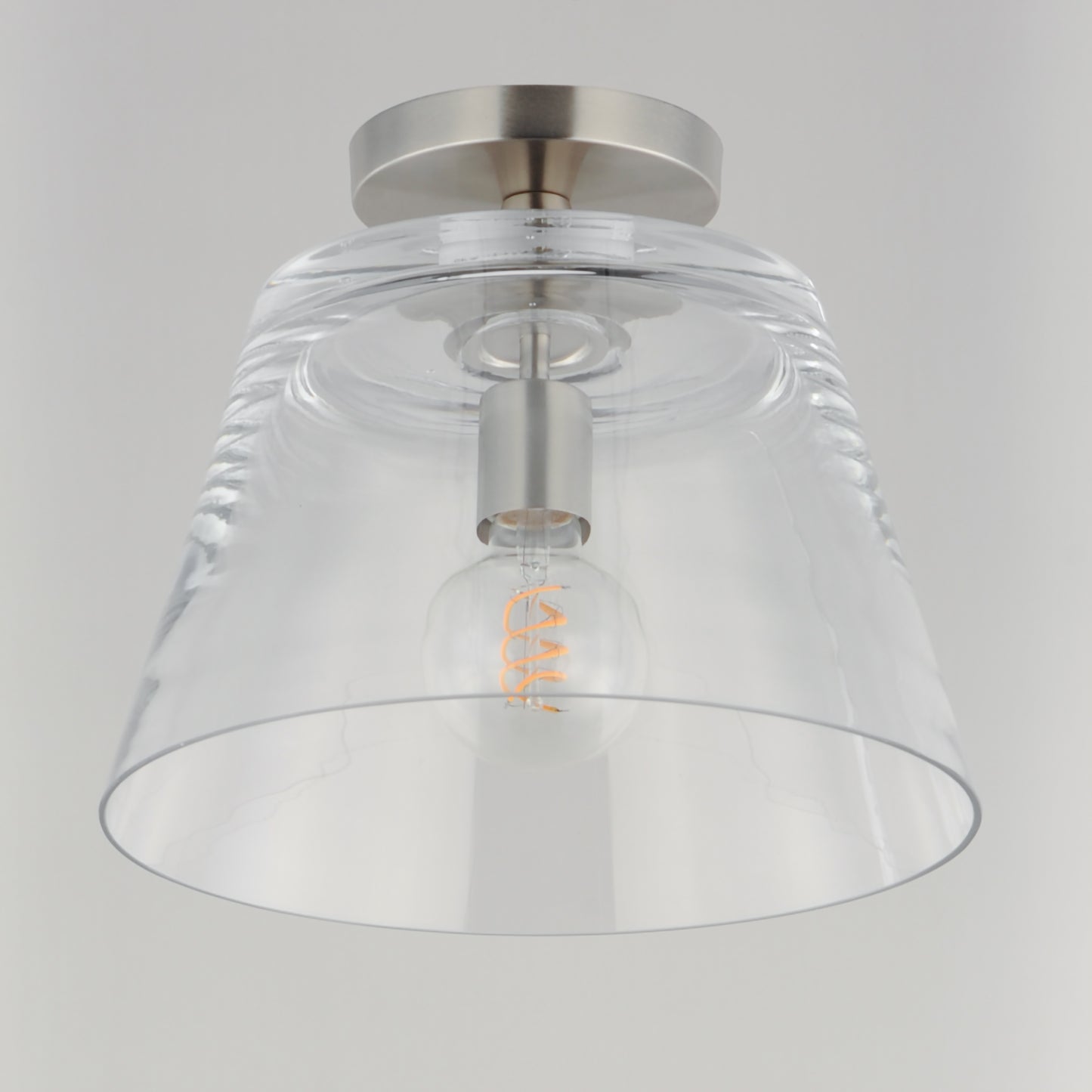 Hudson Semi-Flush Mount/Pendant Satin Nickel by Maxim Lighting