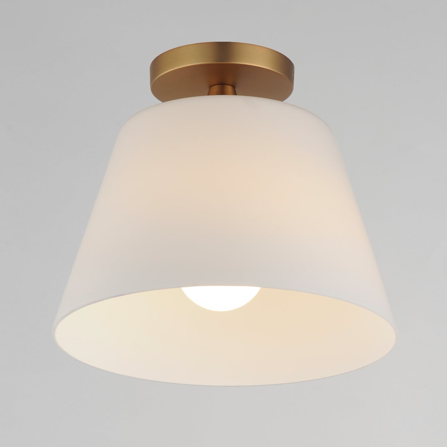 Hudson Semi-Flush Mount/Pendant Natural Aged Brass by Maxim Lighting