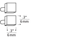 Visual Comfort Monorail End Caps