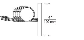 Monorail End Power Feed by Visual & Comfort & Co