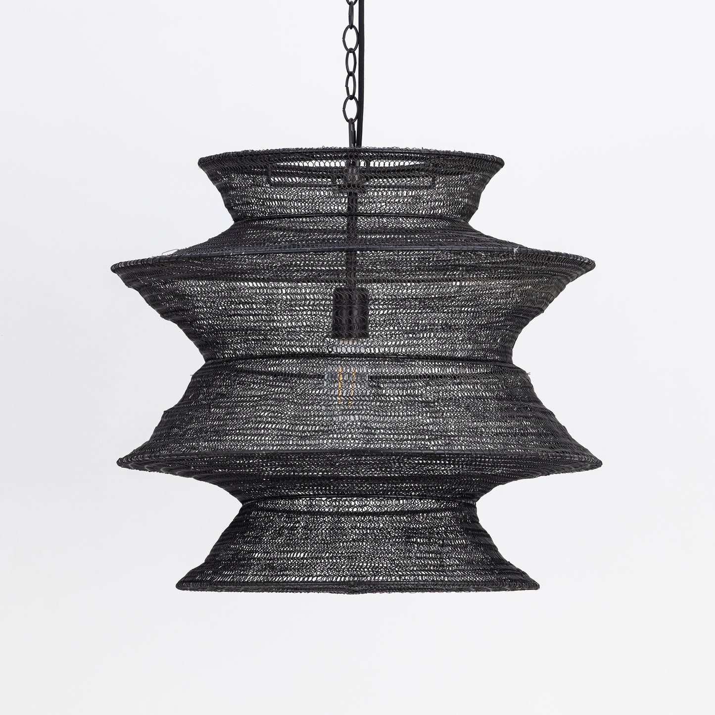 Krabi Large Pendant Black by Maxim Lighting