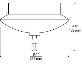 Monorail 300W Surface Electronic Transformer by Visual & Comfort & Co