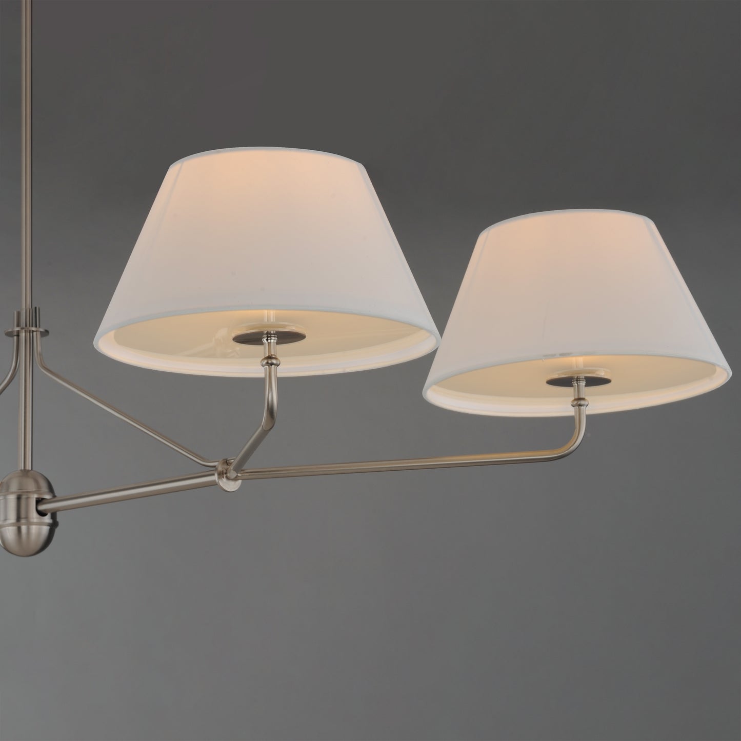 Dunbridge 4-Light Chandelier Polished Nickel by Maxim Lighting