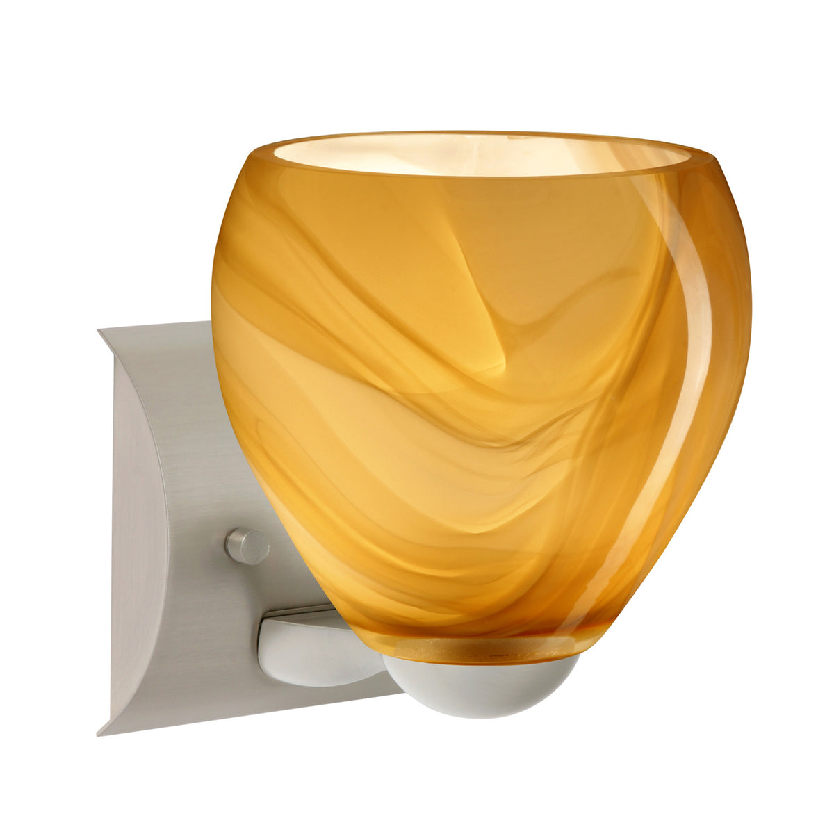 Besa Bolla wall sconce option – Honey