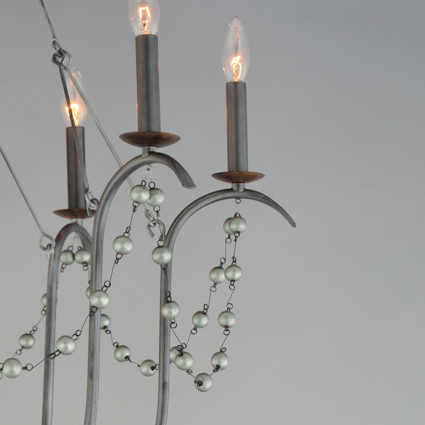 Formosa 6-Light Chandelier Golden Noir by Maxim Lighting