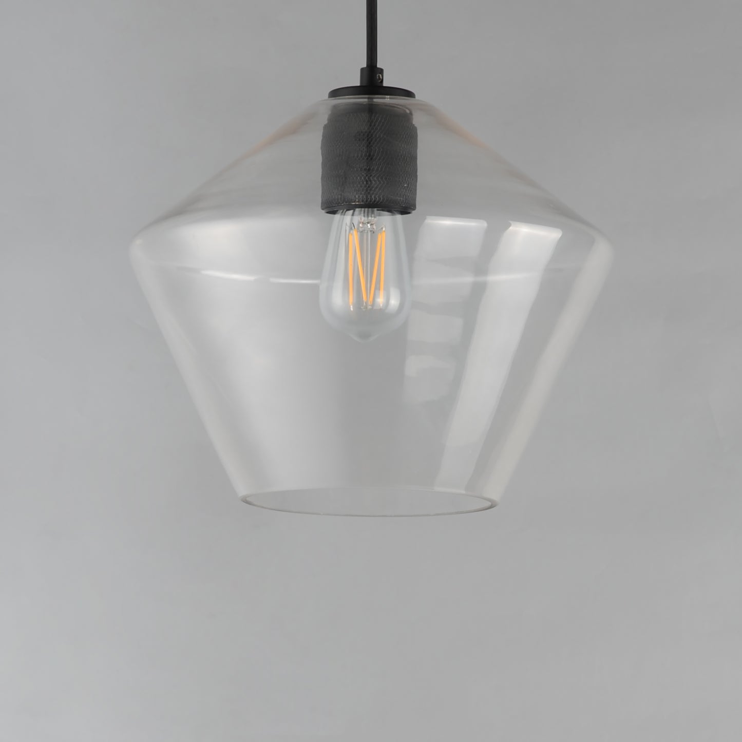 Geode Large Pendant Black by Maxim Lighting