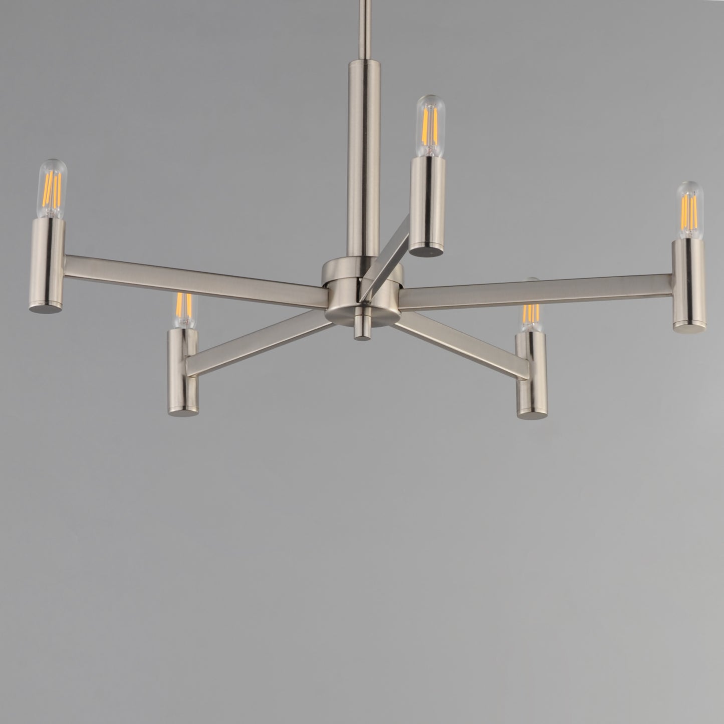 Emana 5-Light Chandelier Satin Nickel by Maxim Lighting