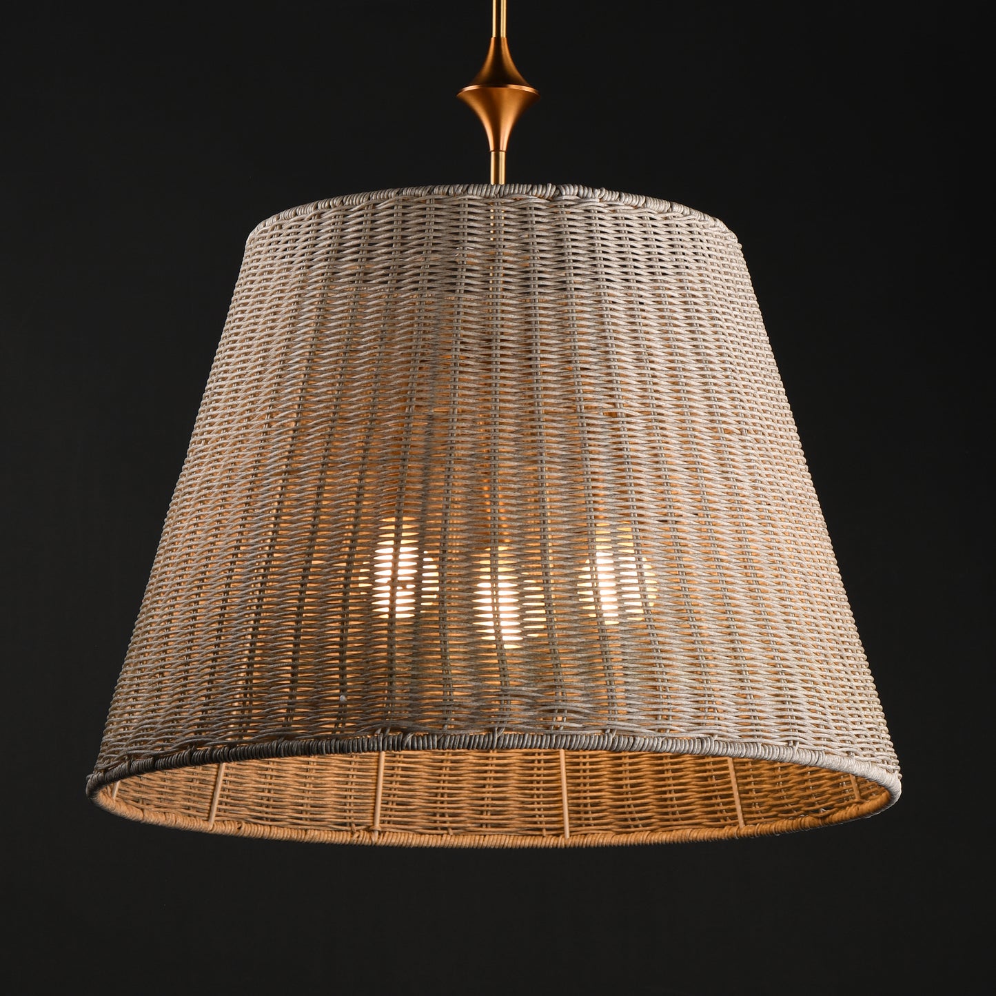 Baja 24" Pendant Natural Aged Brass by Maxim Lighting