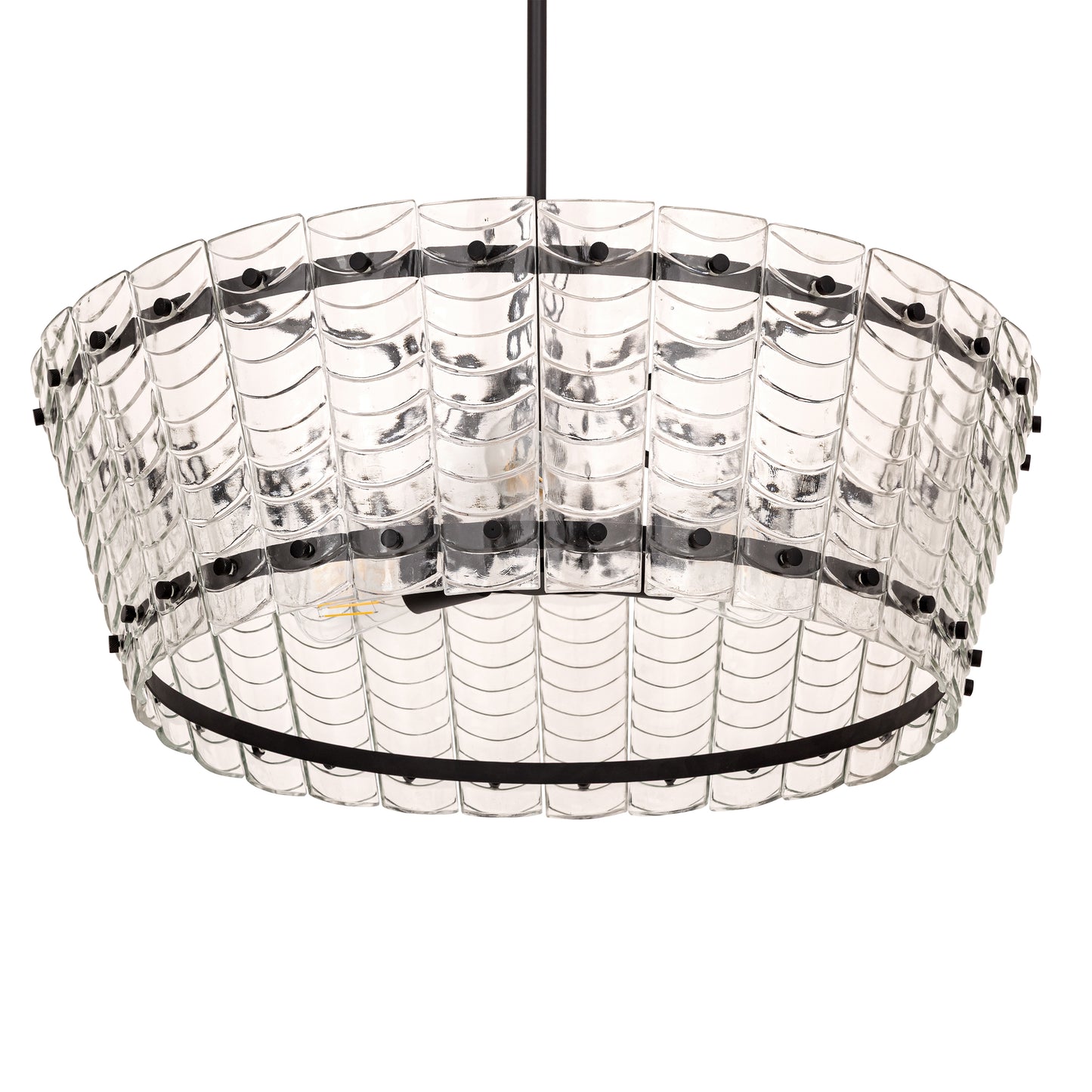 Ruche 30" Chandelier Bronze by Maxim Lighting