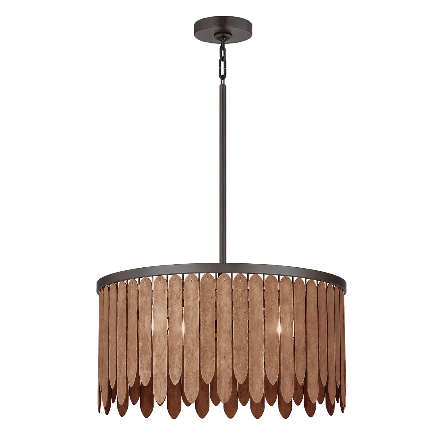 Marimba 26" Pendant Walnut by Maxim Lighting
