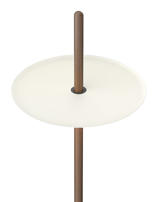 Pablo Designs Nivel Table Lamp side view showing engineering and proportions