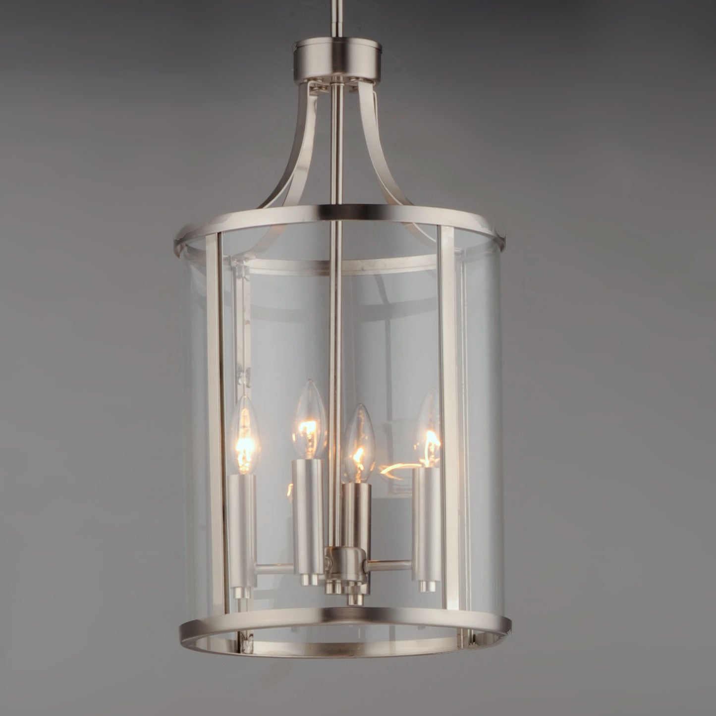 Sentinel 4-Light Pendant Satin Nickel by Maxim Lighting