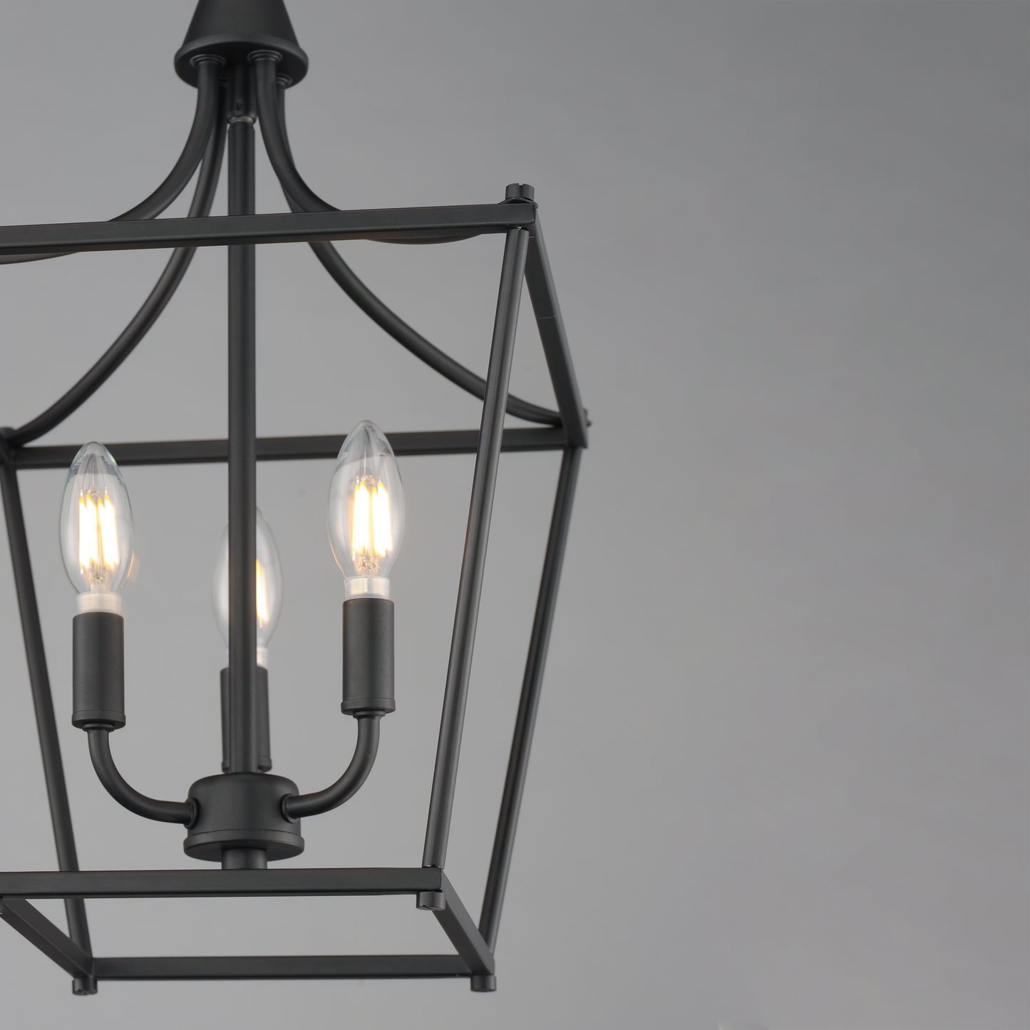 Clifton 3-Light Pendant Black by Maxim Lighting