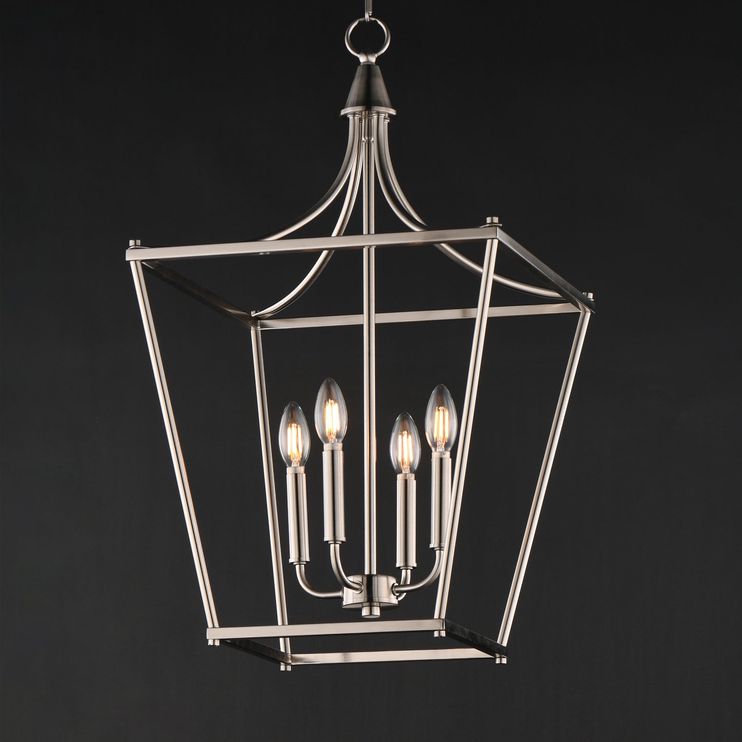 Clifton 4-Light Pendant Satin Nickel by Maxim Lighting