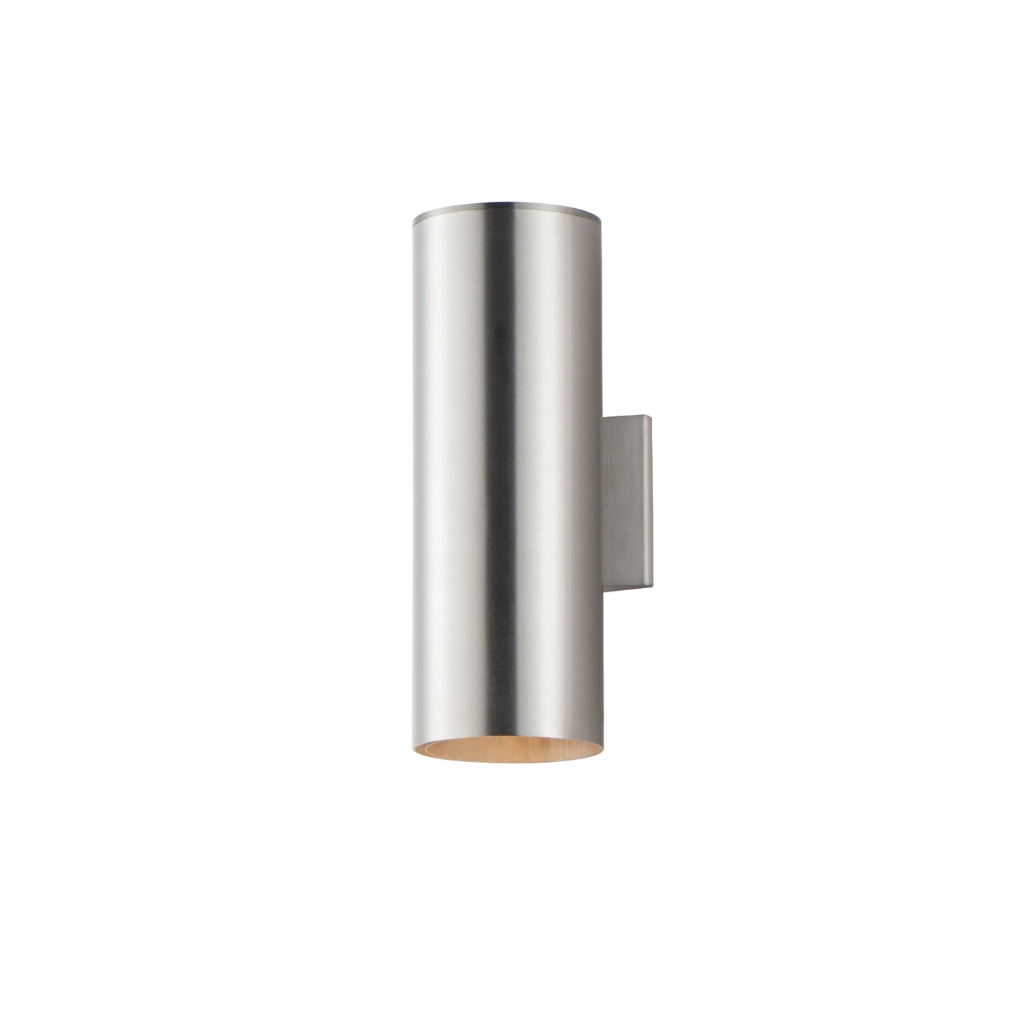 Outpost 2-Light 6"W x 15"H Outdoor Wall Sconce Brushed Aluminum by Maxim Lighting