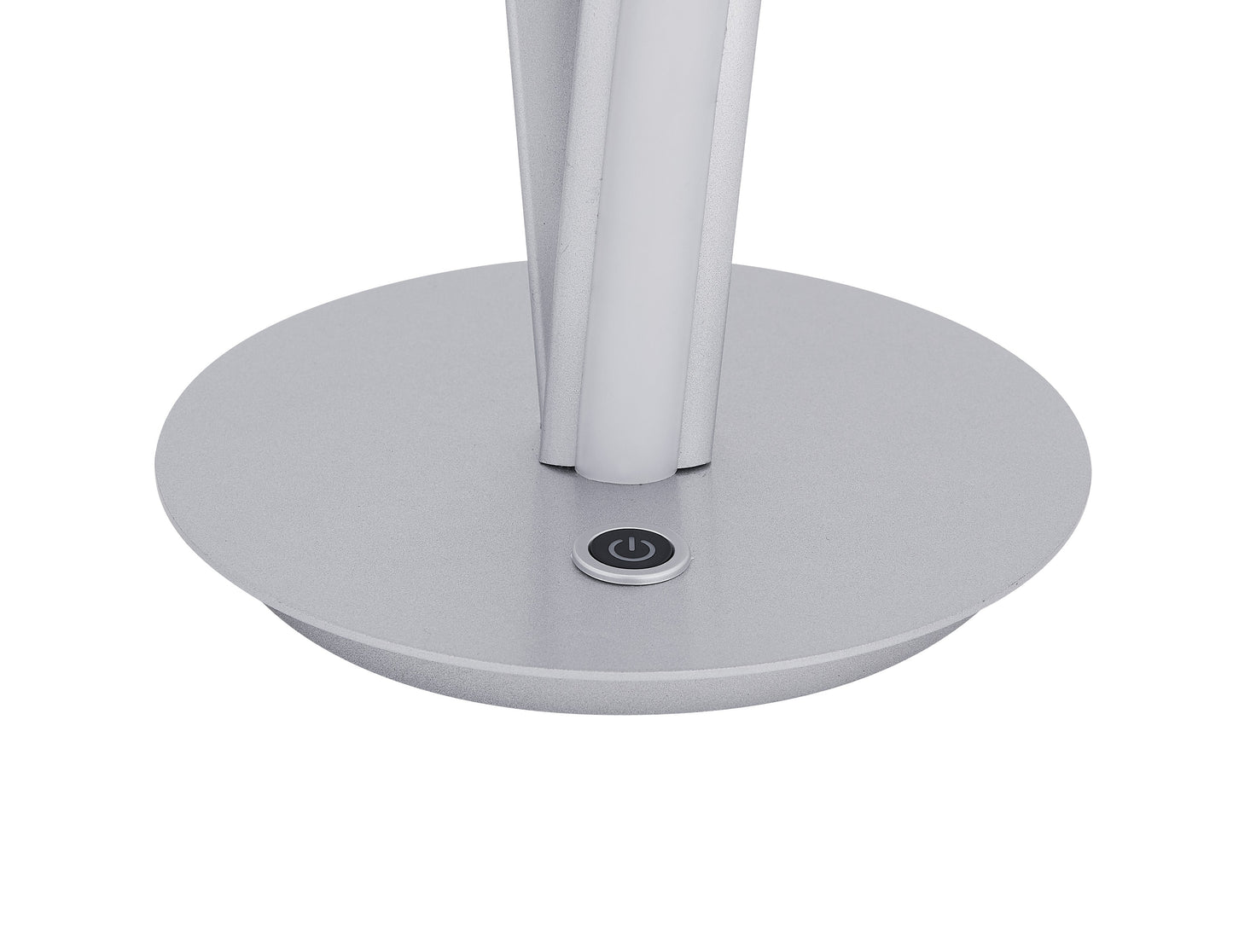 Munich Silver Table Lamp LED Strip & Touch Dimmer by Finesse Decor TL-002