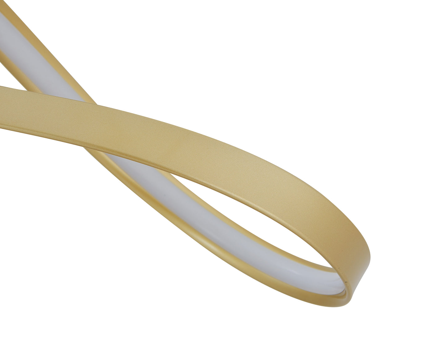 Bucharest LED Chandelier Sandy Gold by Finesse Decor CH-003