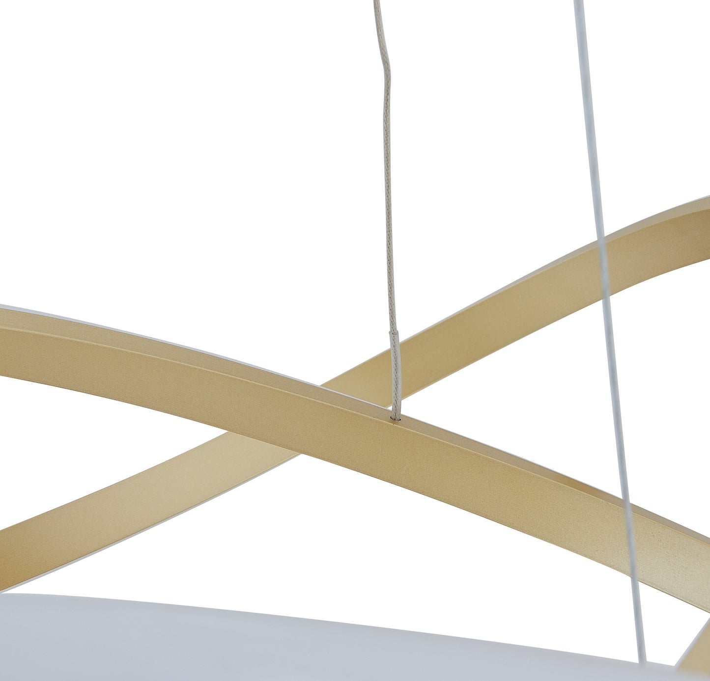 Edinburgh LED Chandelier Gold by Finesse Decor CH-008