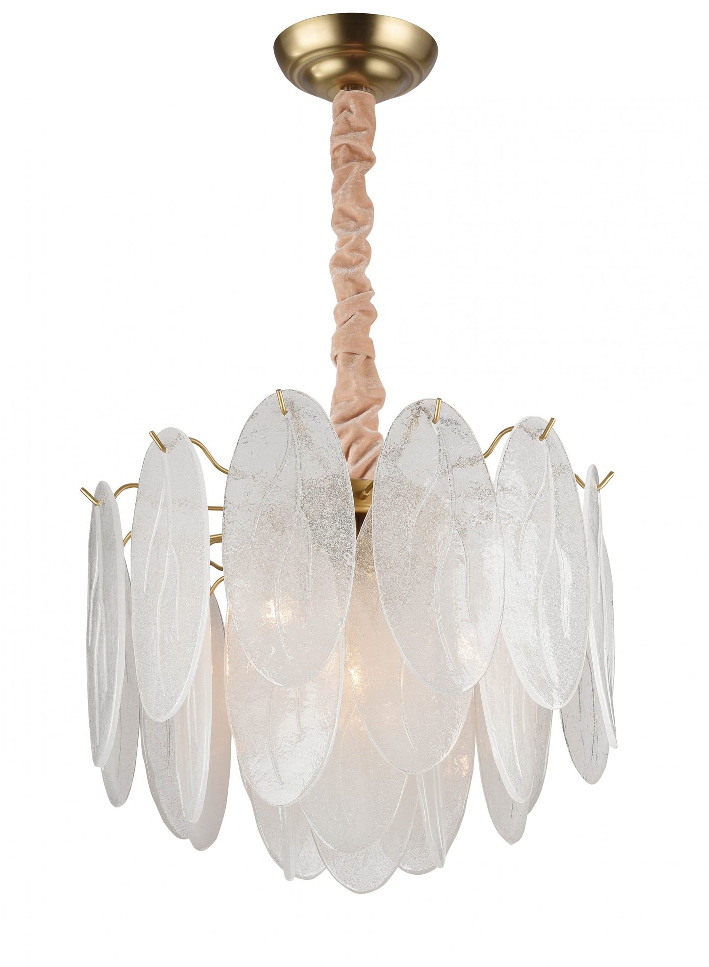 Helsinki Chandelier 5-Light in Brass 2722BR by StarFire Crystal