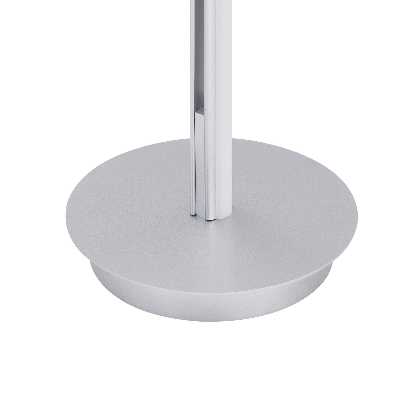 Munich LED Silver 63" Floor Lamp Dimmable by Finesse Decor FL-004