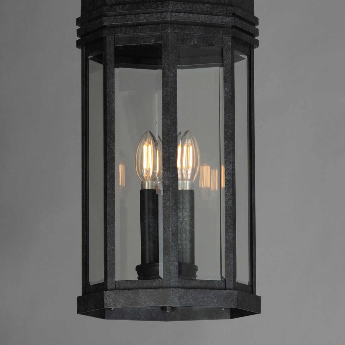Wright 3-Light Outdoor Pendant Black Patina by Maxim Lighting
