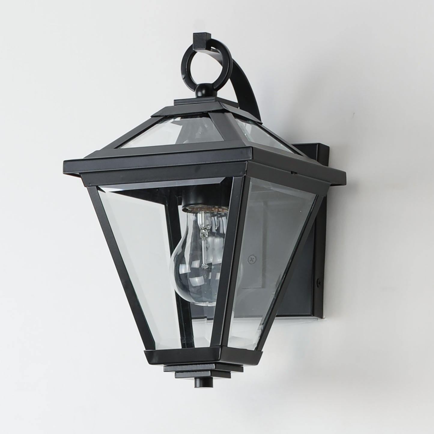 Prism 12" Outdoor Wall Sconce Black by Maxim Lighting