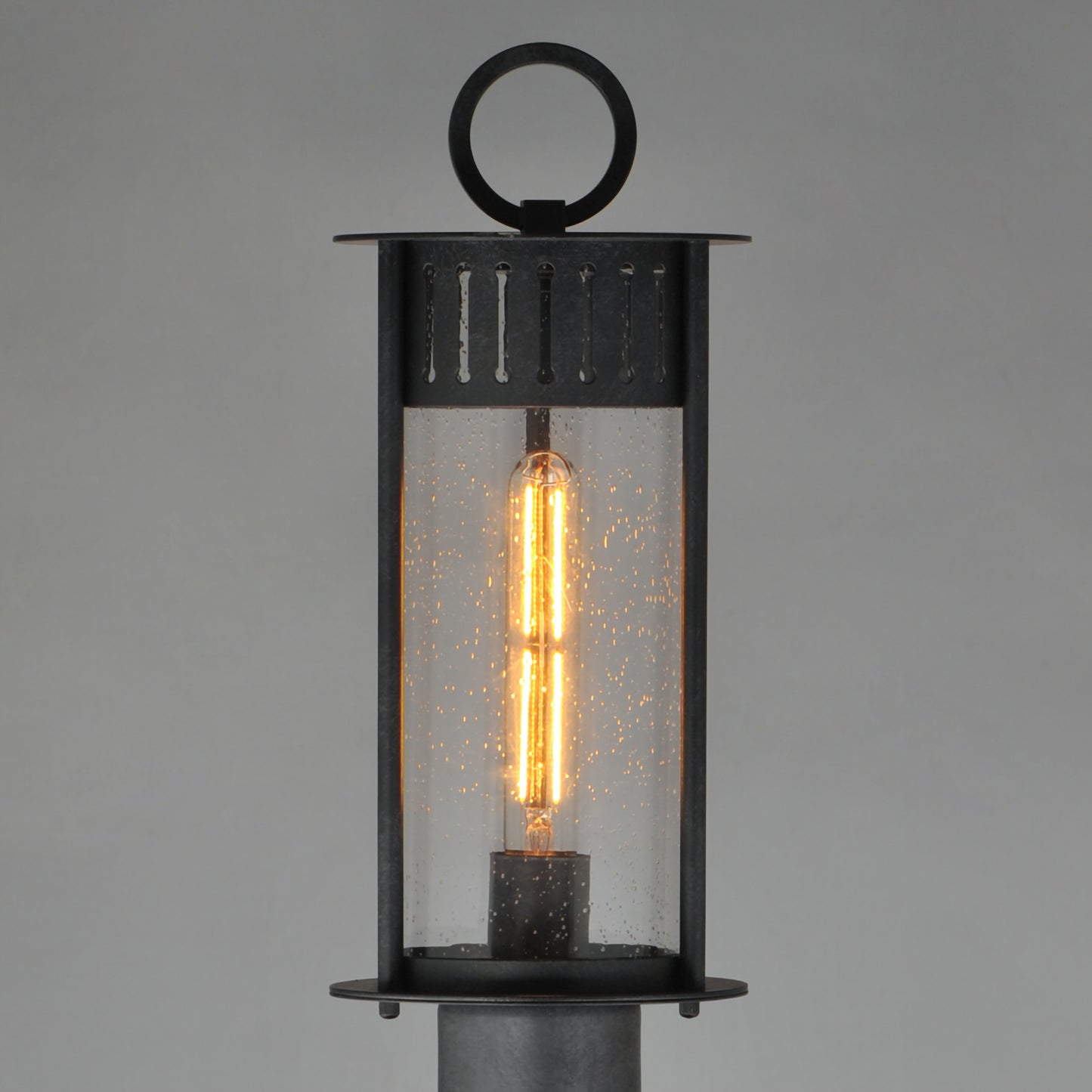Windsor Outdoor Post Black Patina by Maxim Lighting