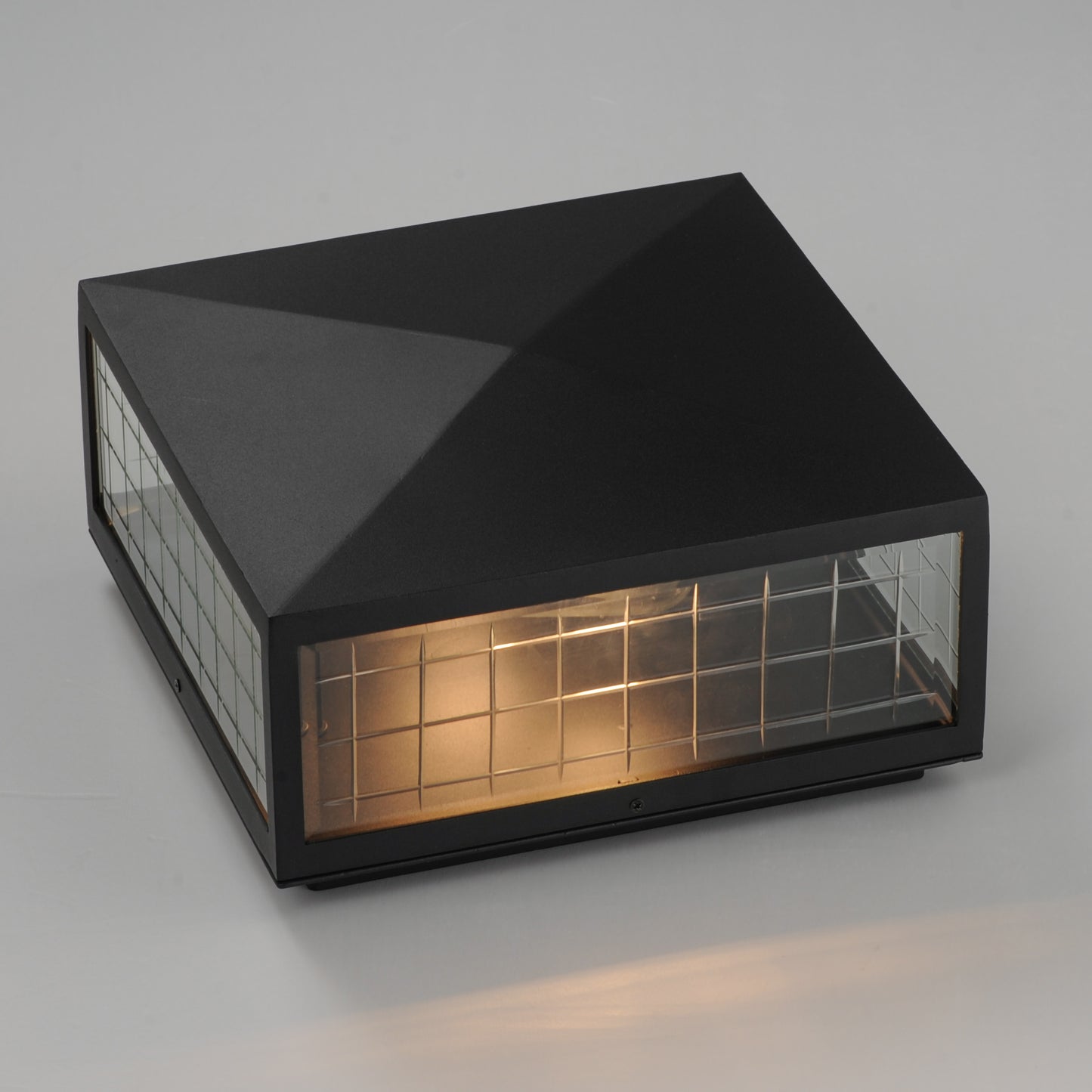 Magnus 2-Light Deck Lantern Black by Maxim Lighting