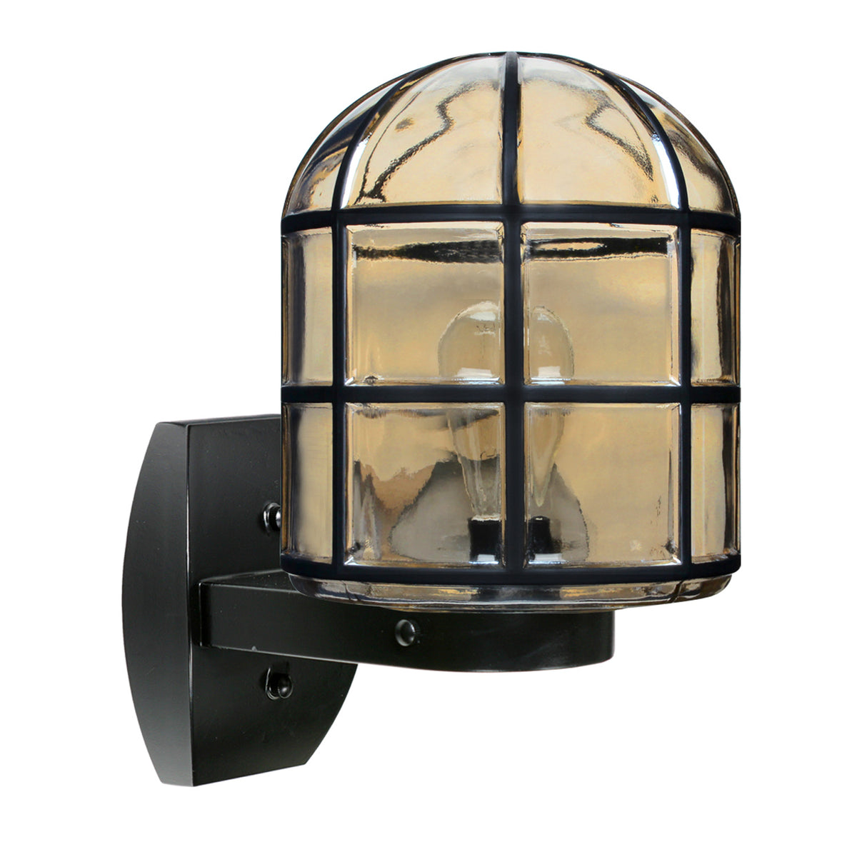 Besa Costaluz 3417 wall lantern option – Black