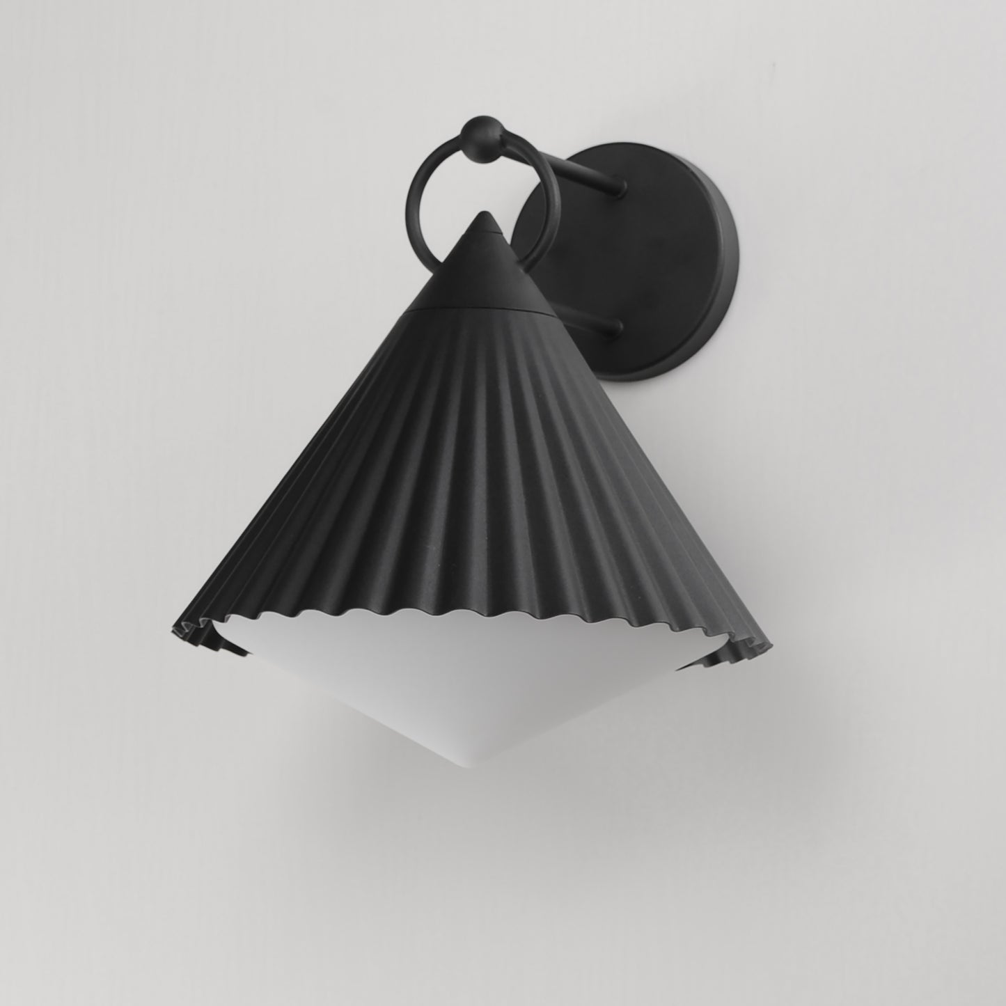 Odette 14" Wall Sconce Black by Maxim Lighting