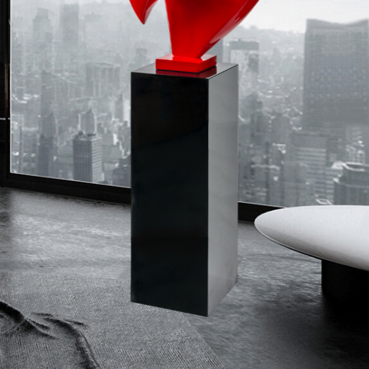 Sculpture Base - Black by Finesse Decor C481BLACKBASE