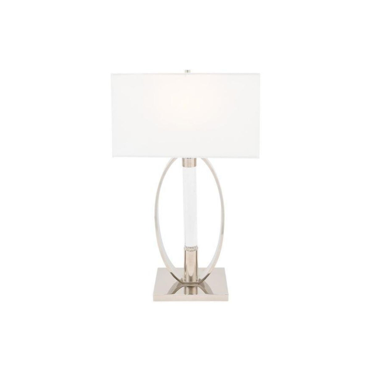 Sparkling Crystal & Chrome Table Lamp 2 Light by Finesse Decor TL-1176