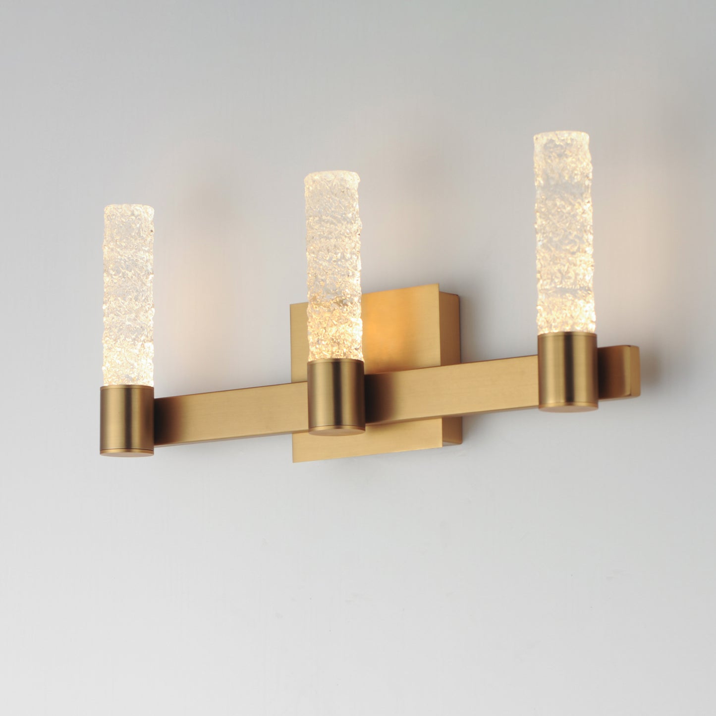 Duchess 3-Light Wall Sconce Natural Aged Brass by Maxim Lighting